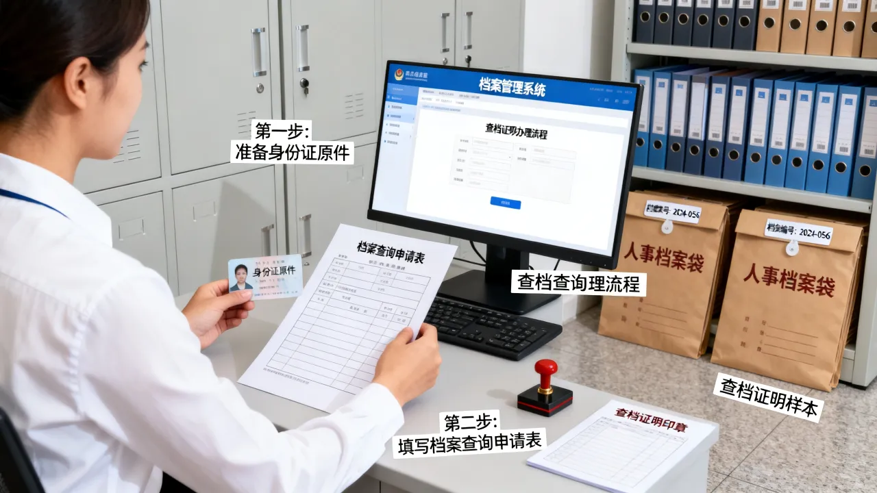 人事档案查档证明怎么开,查档证明需要什么材料去哪里办理?-图2 人事档案查档证明怎么开,查档证明需要什么材料去哪里办理?-图2