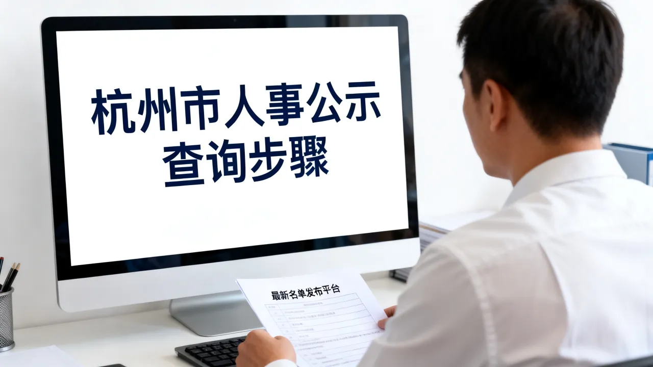 杭州市人事公示怎么查询?杭州市人事公示最新名单在哪里看-图2 杭州市人事公示怎么查询?杭州市人事公示最新名单在哪里看-图2