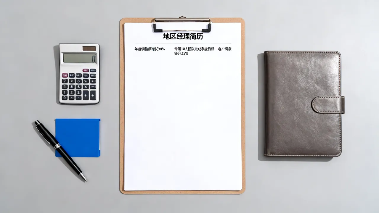 地区经理简历怎么写?,如何突出业绩和领导力