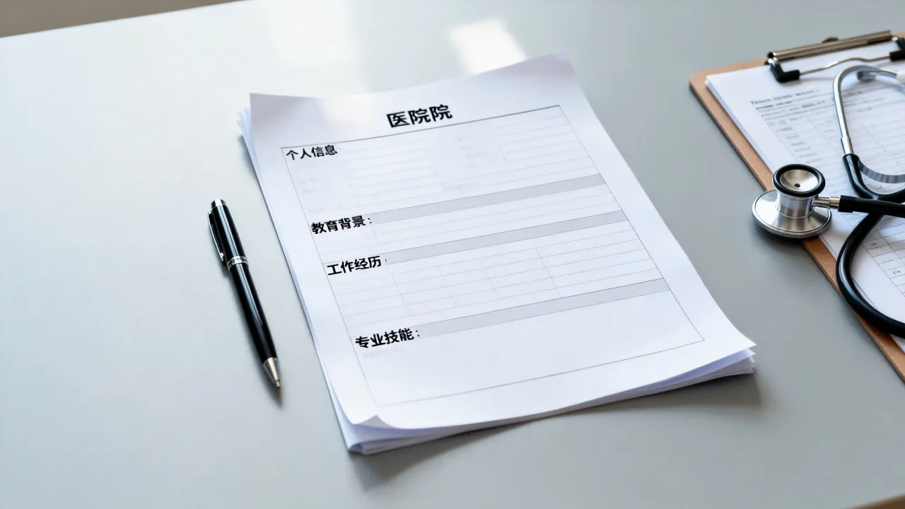 医院求职简历怎么填写?需要注意哪些关键点