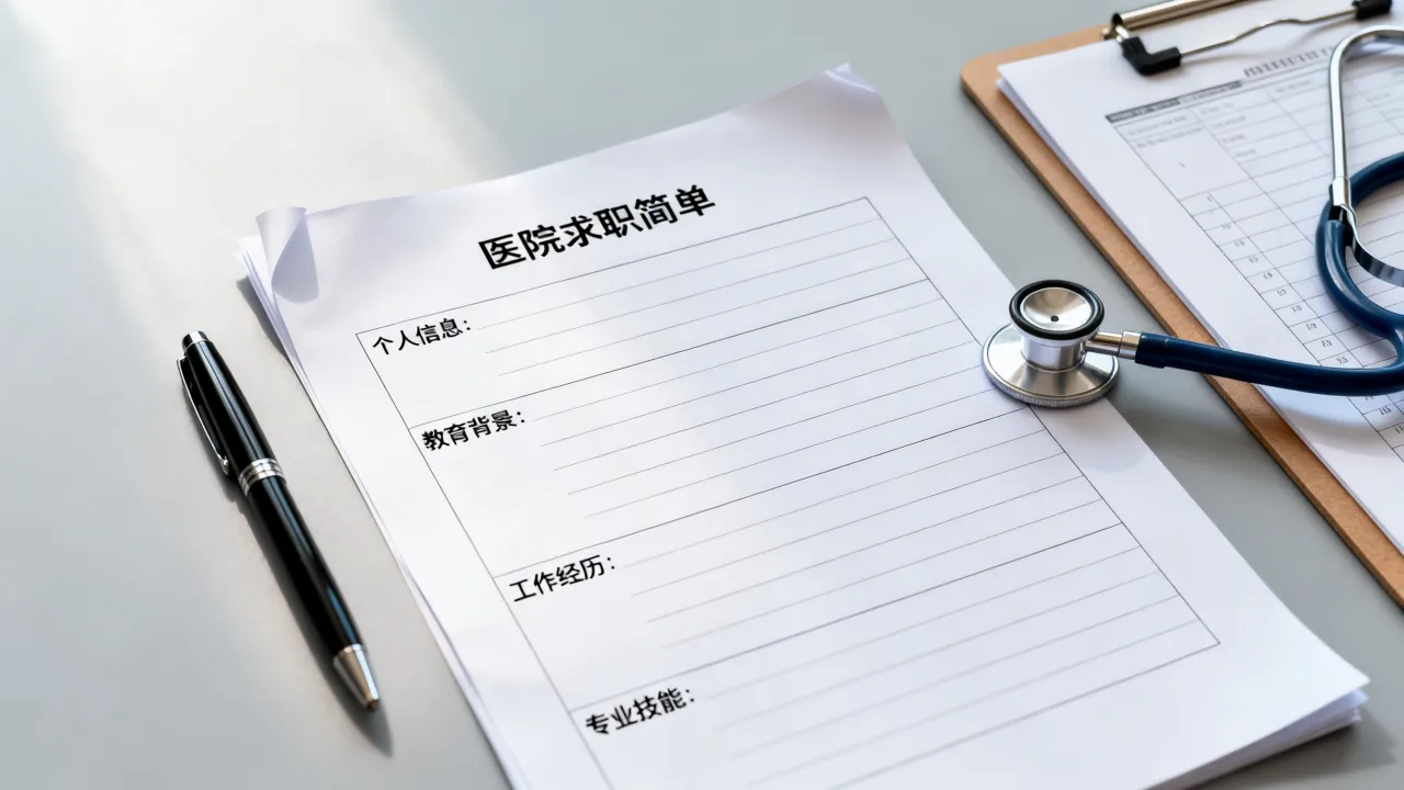 医院求职简历怎么填写?需要注意哪些关键点-图2 医院求职简历怎么填写?需要注意哪些关键点-图2