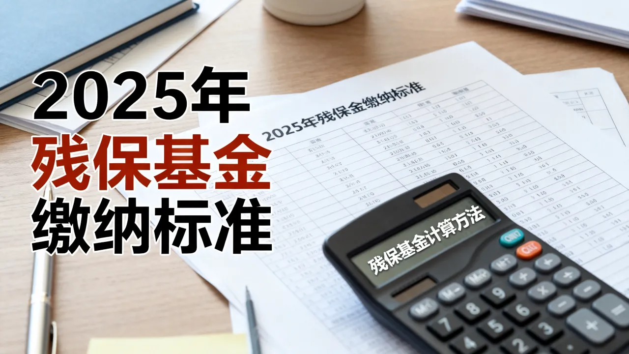 残保基金如何计算,2025年残保金缴纳标准及计算方法-图3 残保基金如何计算,2025年残保金缴纳标准及计算方法-图3