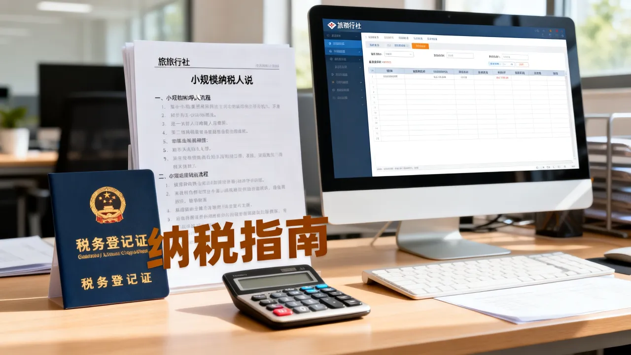 旅行社如何纳税,旅行社小规模纳税人如何报税?-图3 旅行社如何纳税,旅行社小规模纳税人如何报税?-图3