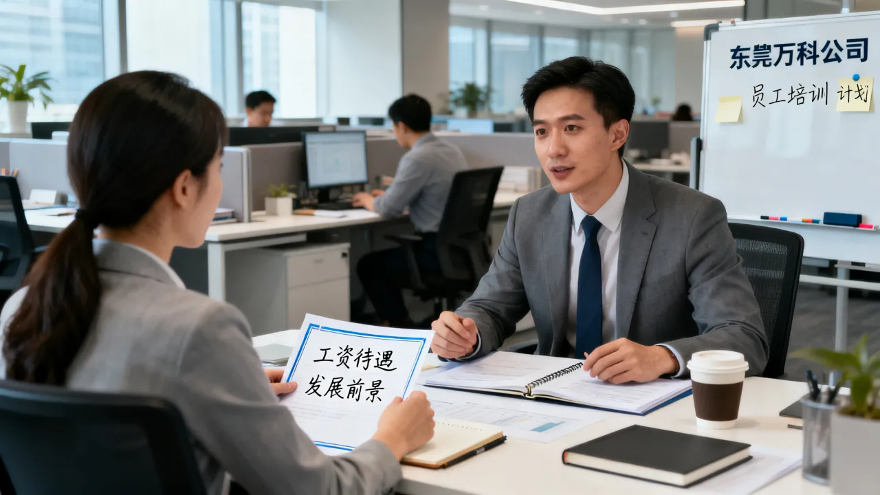 东莞万科公司怎么样,工资待遇和发展前景好吗?