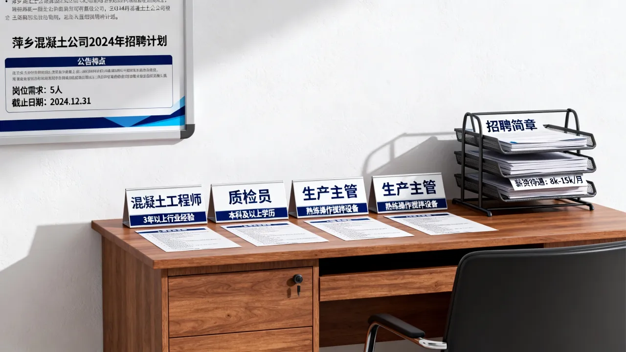 萍乡混凝土公司招聘有哪些岗位?萍乡混凝土招聘要求高吗-图2 萍乡混凝土公司招聘有哪些岗位?萍乡混凝土招聘要求高吗-图2