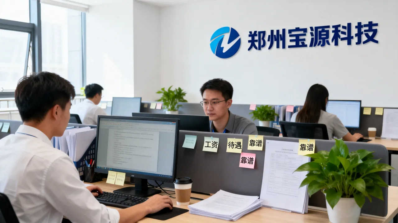 郑州宝源科技怎么样,郑州宝源科技靠谱吗工资待遇如何?