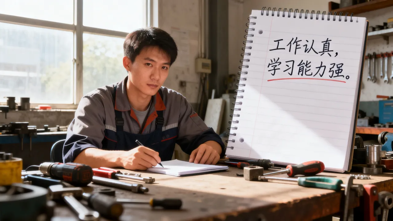 学徒自评怎么写,学徒自我评价怎么写简短?