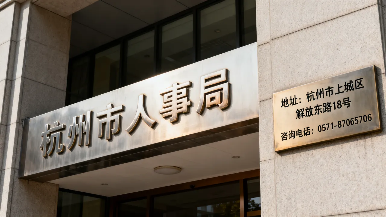 杭州人事局在哪，杭州人事局具体地址和咨询电话是多少