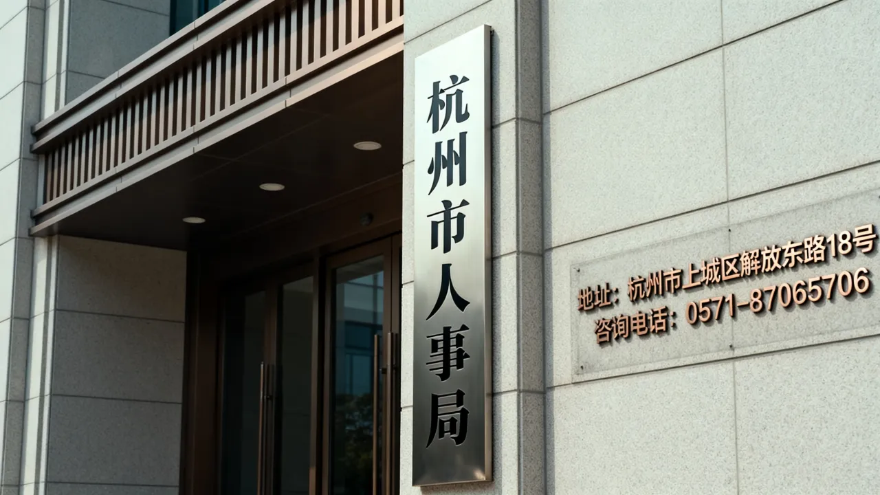 杭州人事局在哪,杭州人事局具体地址和咨询电话是多少-图3 杭州人事局在哪,杭州人事局具体地址和咨询电话是多少-图3