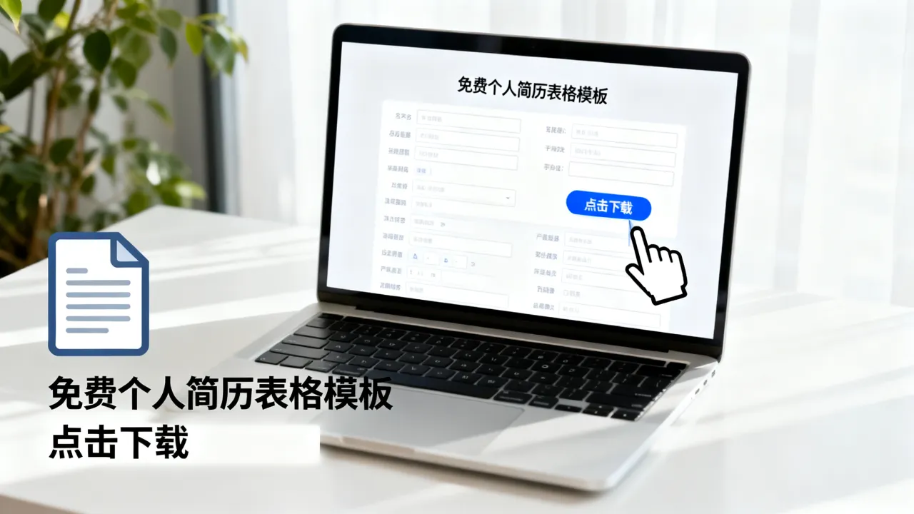 怎么下载简历表格?免费个人简历表格模板怎么下载