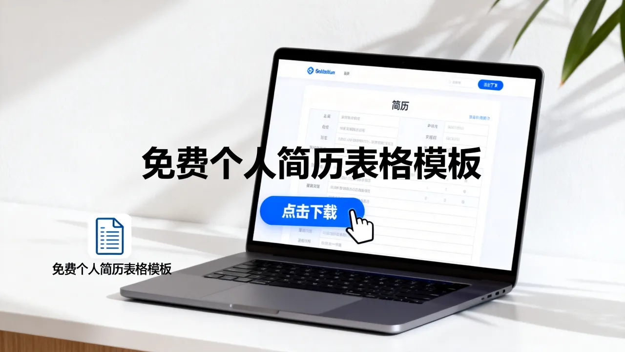 怎么下载简历表格?免费个人简历表格模板怎么下载-图2 怎么下载简历表格?免费个人简历表格模板怎么下载-图2