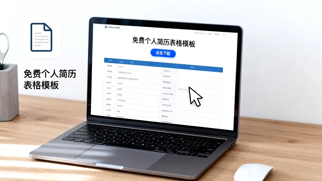 怎么下载简历表格?免费个人简历表格模板怎么下载-图3 怎么下载简历表格?免费个人简历表格模板怎么下载-图3