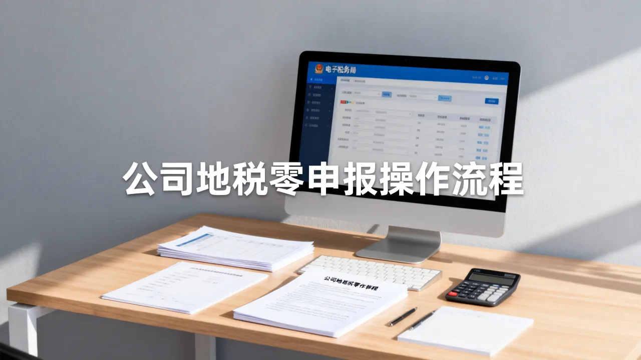 公司地税如何零申报,公司地税零申报操作流程是什么?