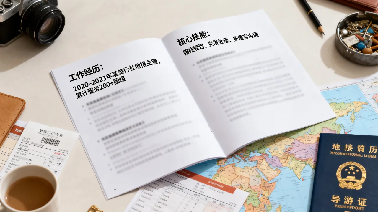 地接简历怎么写，旅行社HR最看重哪些内容？-图2