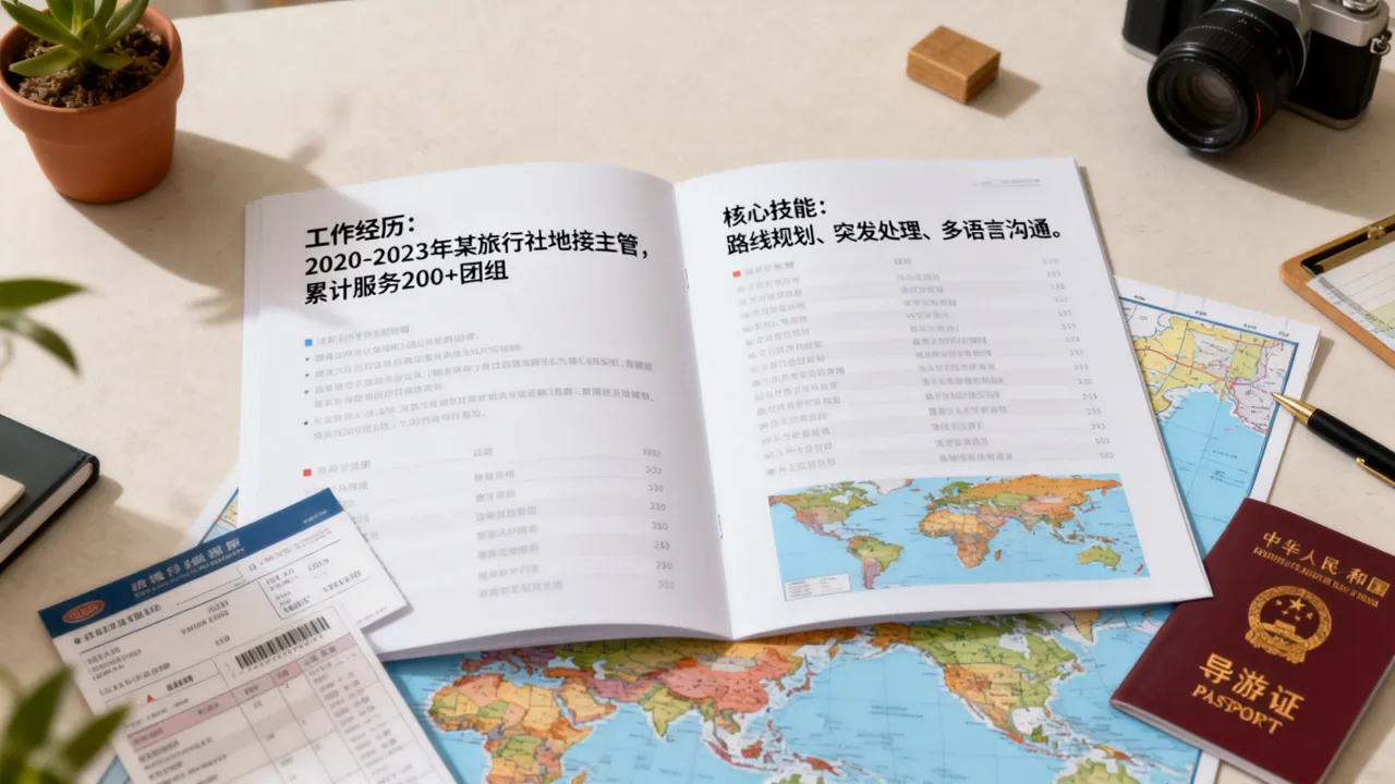 地接简历怎么写，旅行社HR最看重哪些内容？-图3