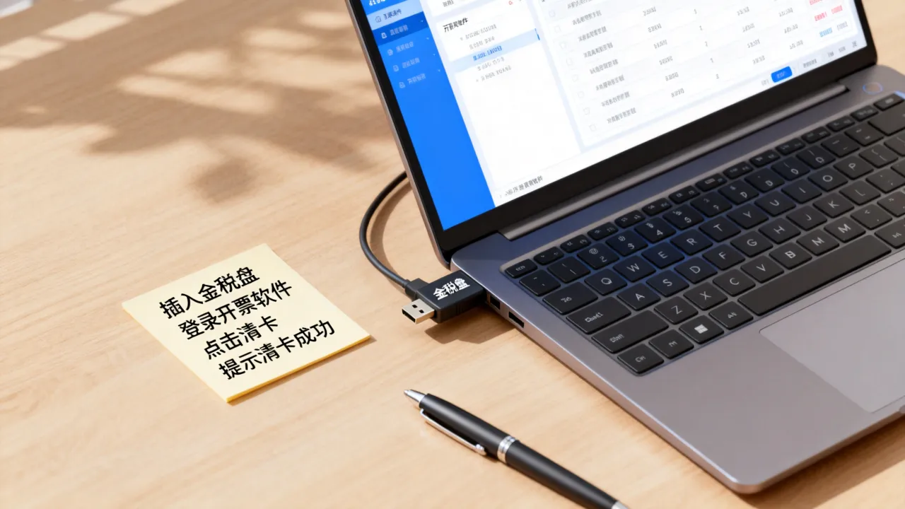 金税盘如何清盘，金税盘清卡操作步骤有哪些？-图3