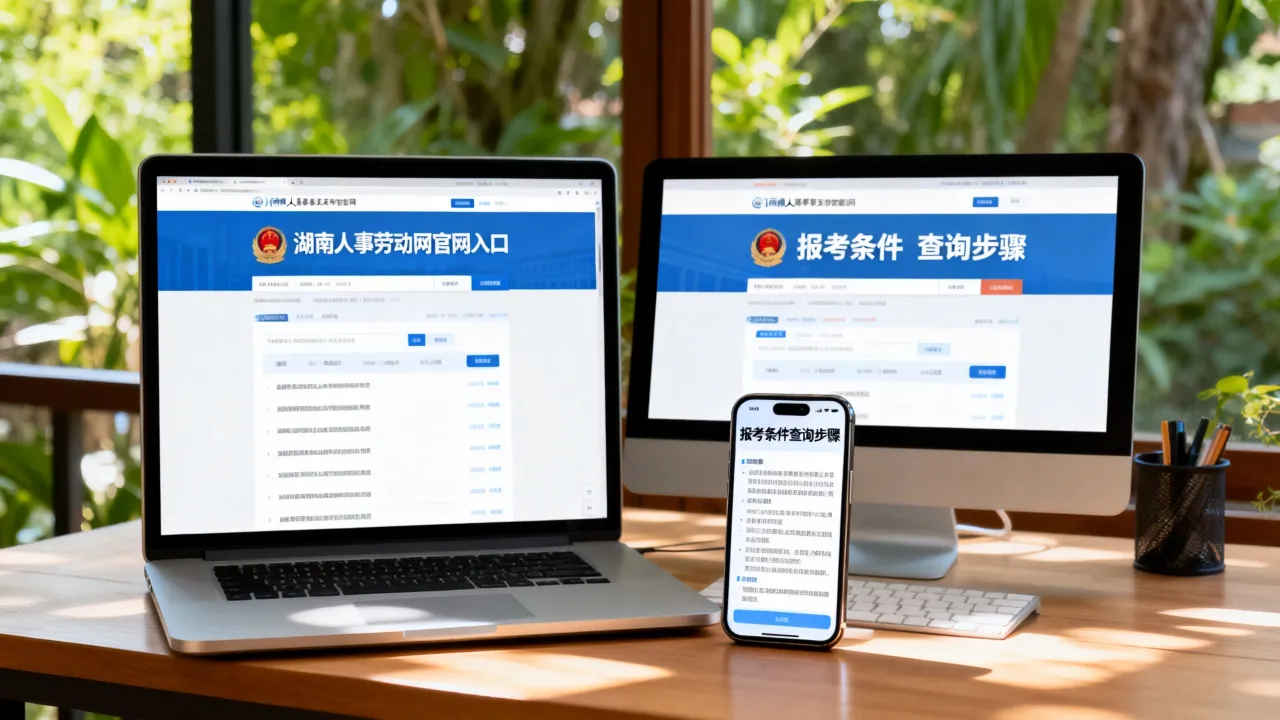 湖南人事劳动网官网入口在哪里?,怎么查询报考条件-图2 湖南人事劳动网官网入口在哪里?,怎么查询报考条件-图2