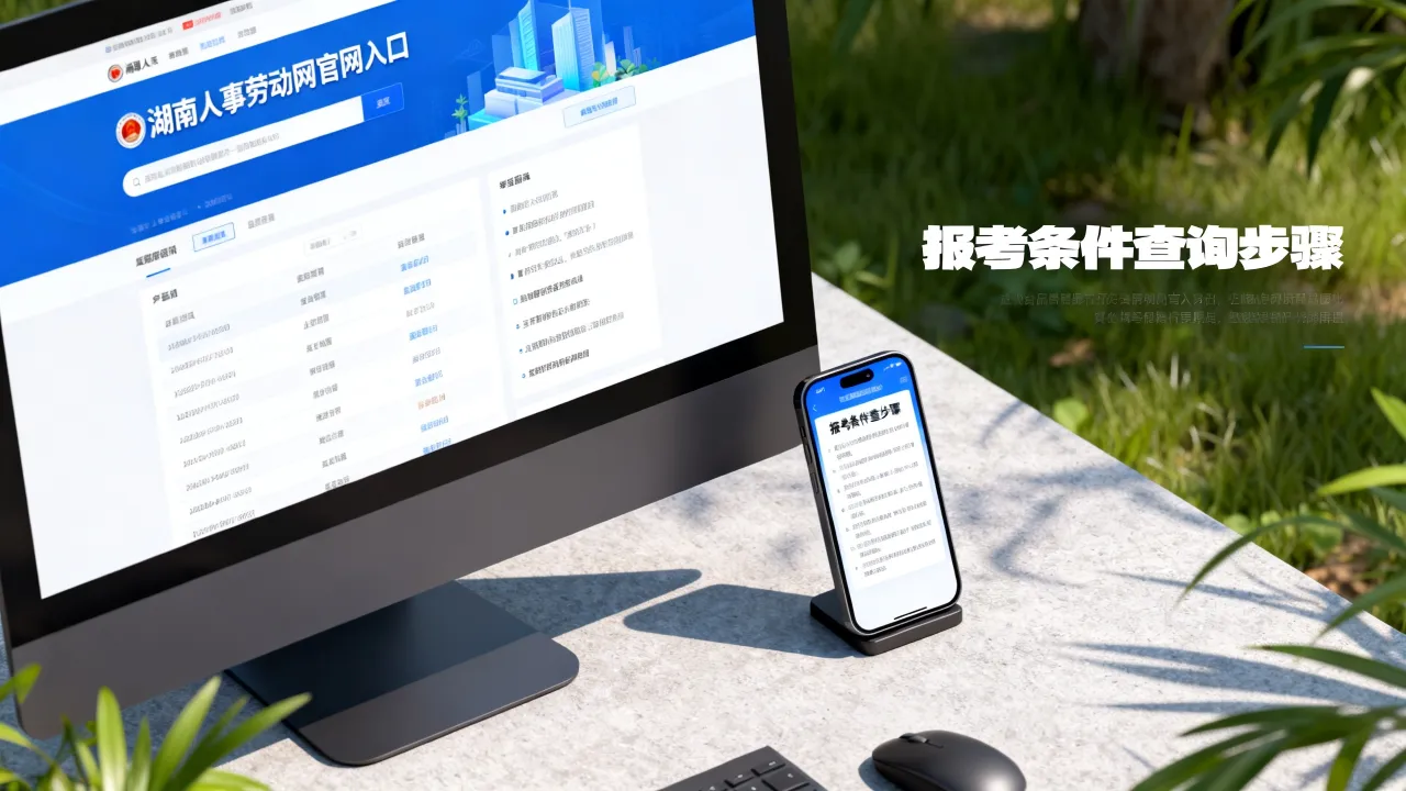 湖南人事劳动网官网入口在哪里?,怎么查询报考条件-图3 湖南人事劳动网官网入口在哪里?,怎么查询报考条件-图3