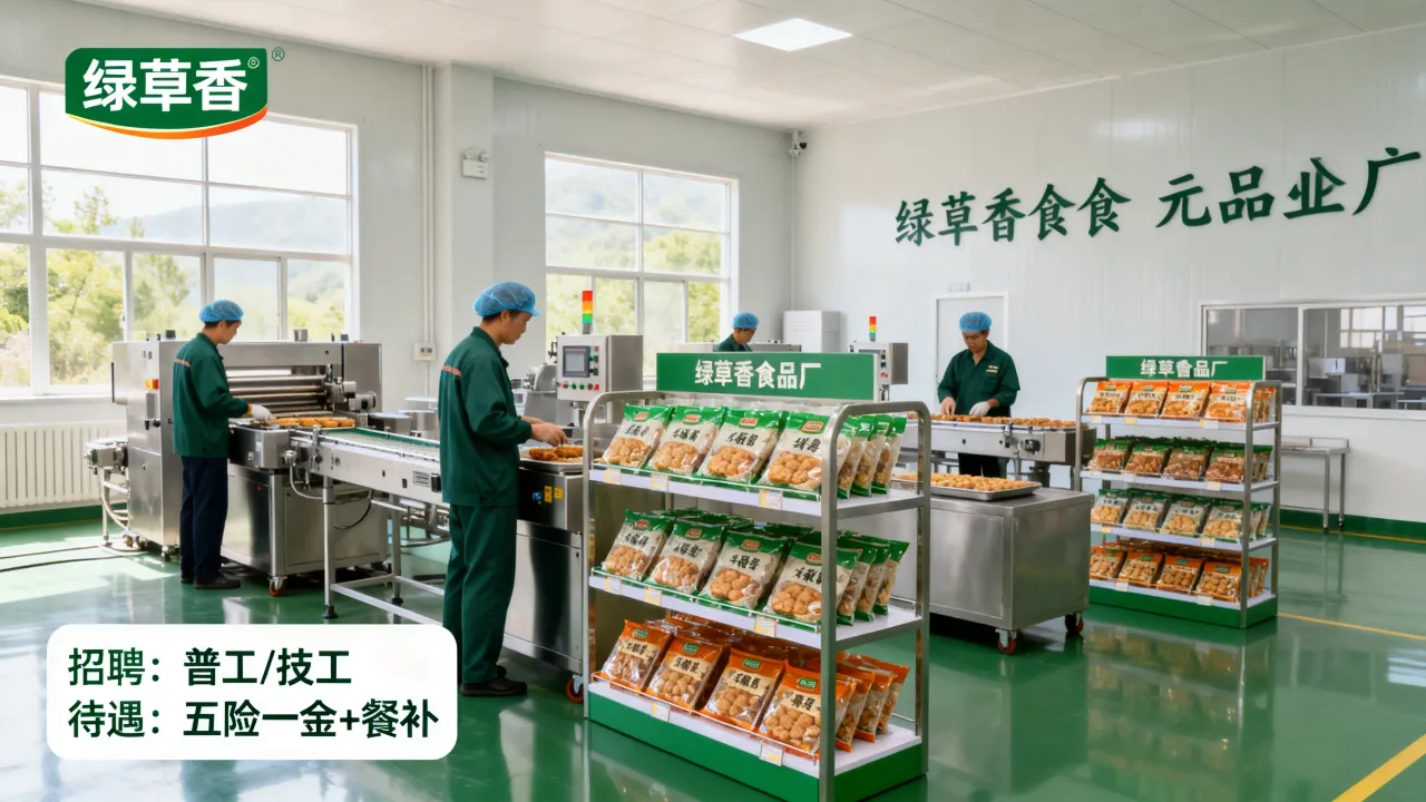 绿草香食品招聘靠谱吗,在绿草香食品厂上班待遇怎么样-图2 绿草香食品招聘靠谱吗,在绿草香食品厂上班待遇怎么样-图2