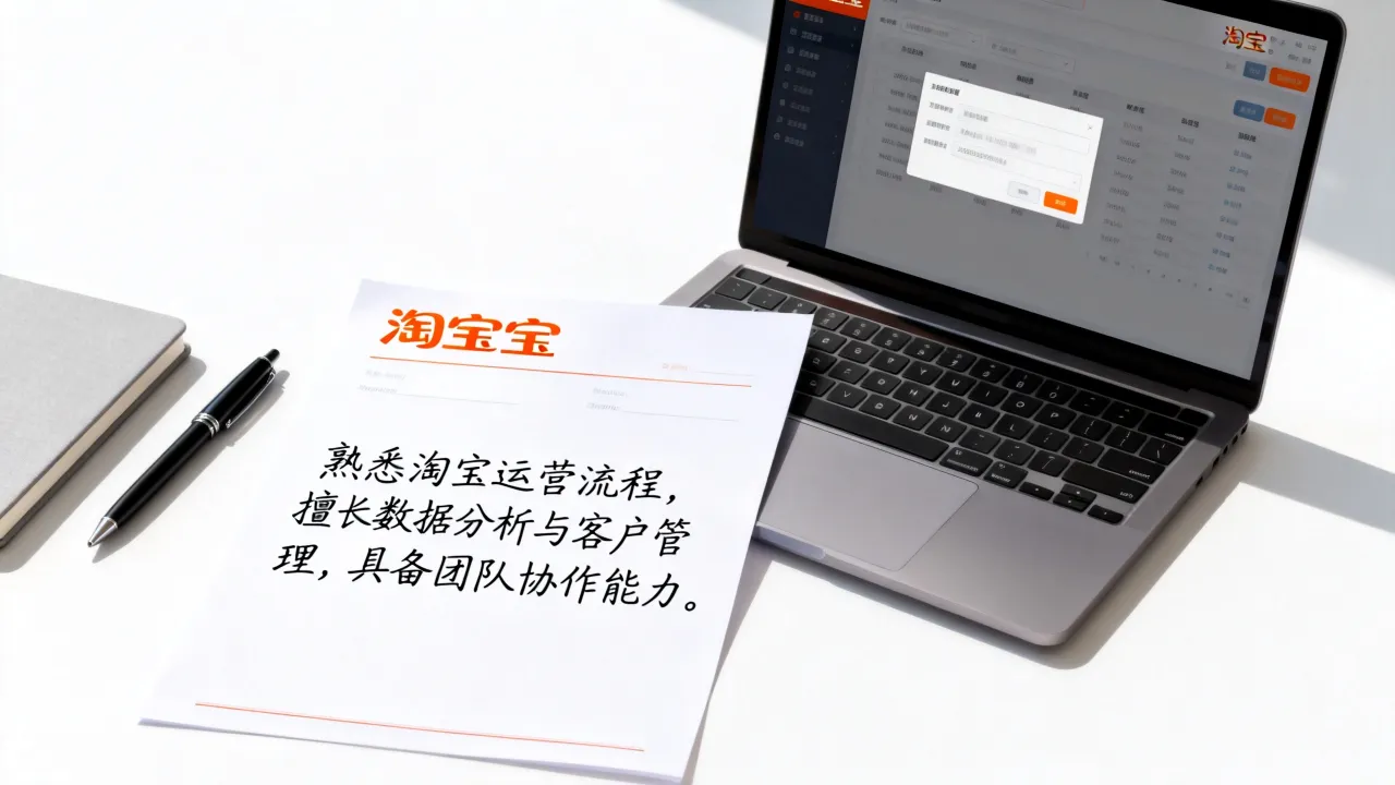 开淘宝简历怎么写?,如何写好淘宝简历自我评价-图2 开淘宝简历怎么写?,如何写好淘宝简历自我评价-图2