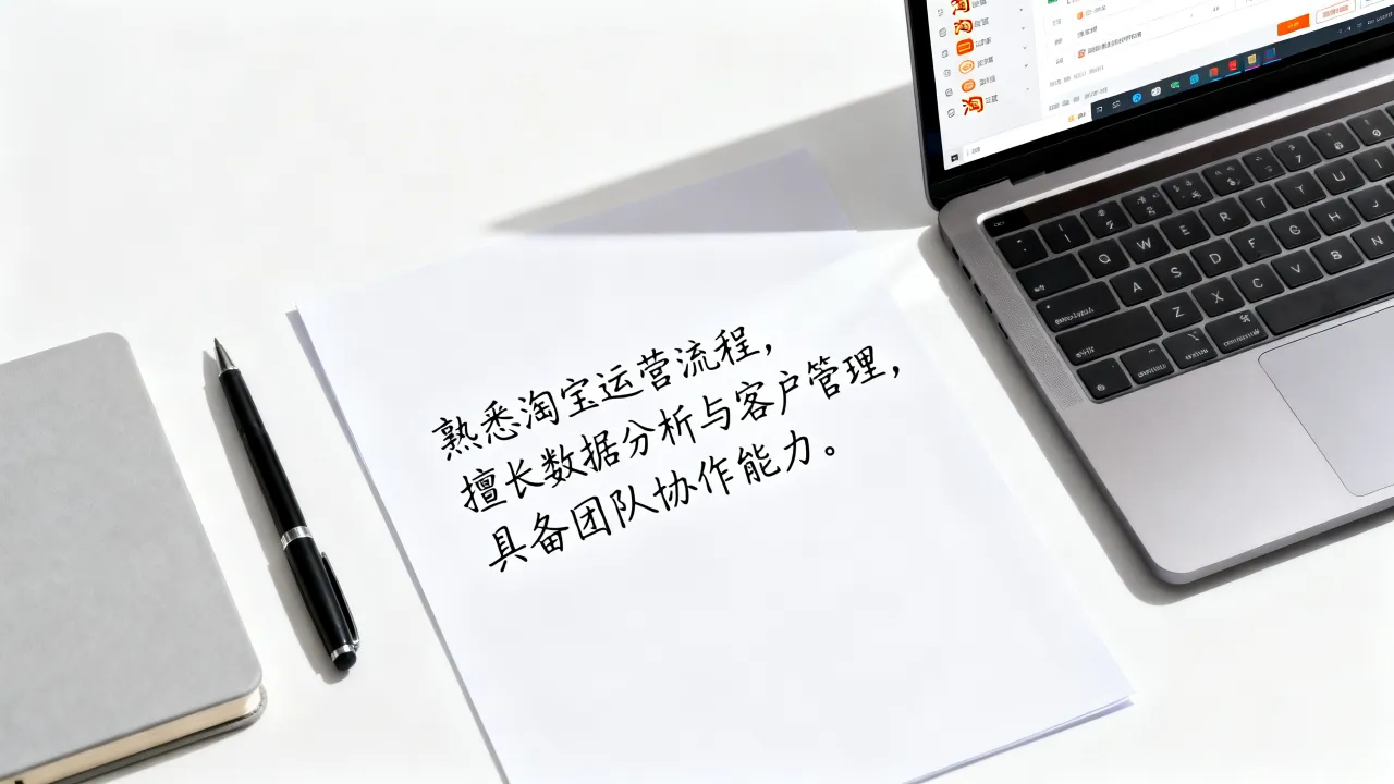 开淘宝简历怎么写?,如何写好淘宝简历自我评价-图3 开淘宝简历怎么写?,如何写好淘宝简历自我评价-图3