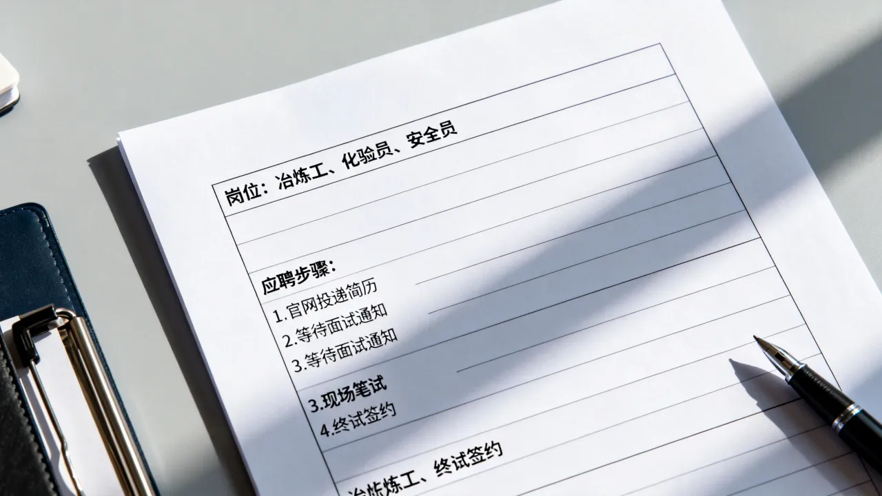 锦州中信铁合金招聘岗位有哪些？，怎么去应聘