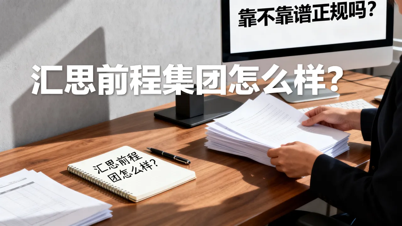 汇思前程集团怎么样?靠不靠谱正规吗?-图3 汇思前程集团怎么样?靠不靠谱正规吗?-图3