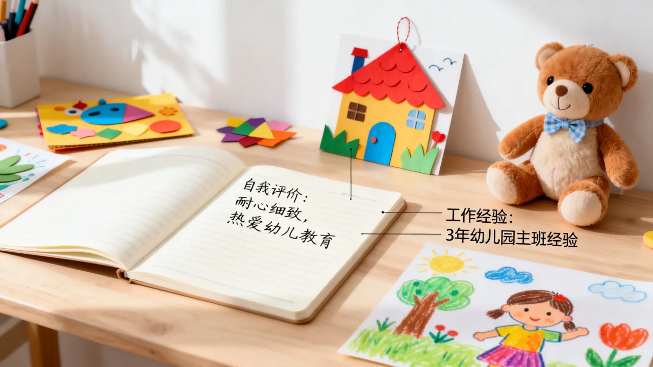 幼师本人简历怎么写,自我评价与工作经验如何突出?