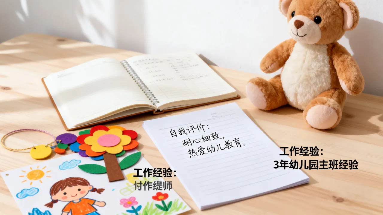 幼师本人简历怎么写,自我评价与工作经验如何突出?-图3 幼师本人简历怎么写,自我评价与工作经验如何突出?-图3
