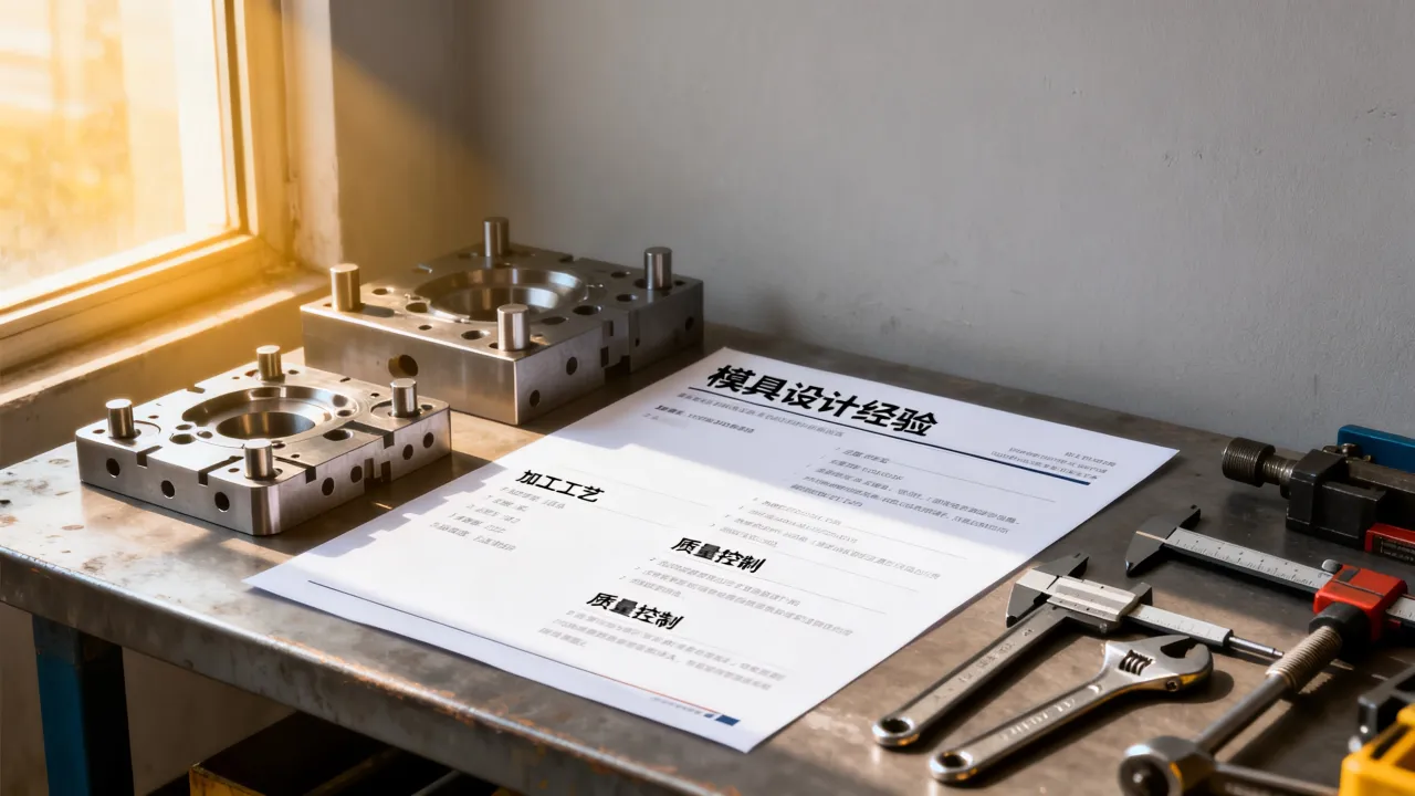 模具工简历怎么写，模具工简历模板在哪里免费下载？-图2