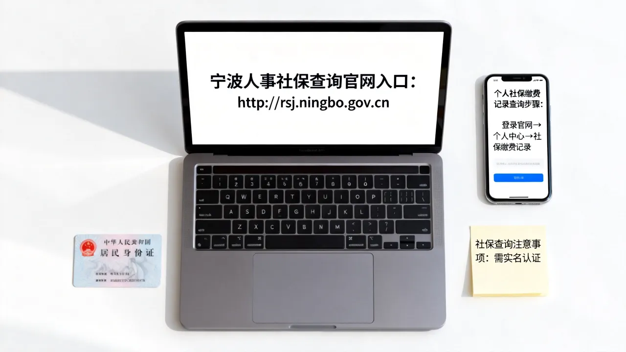 宁波人事社保查询官网入口在哪,个人社保缴费记录怎么查