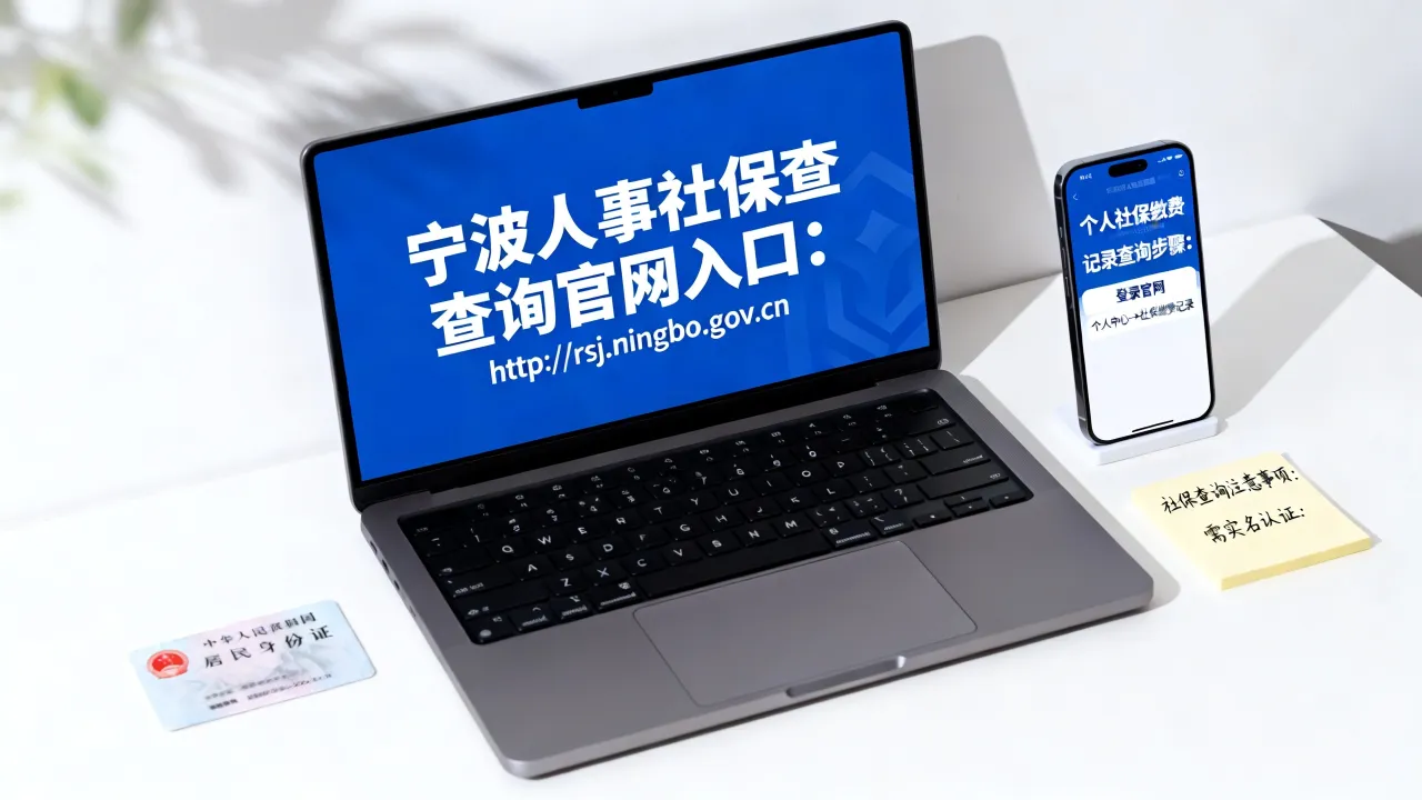 宁波人事社保查询官网入口在哪,个人社保缴费记录怎么查-图2 宁波人事社保查询官网入口在哪,个人社保缴费记录怎么查-图2
