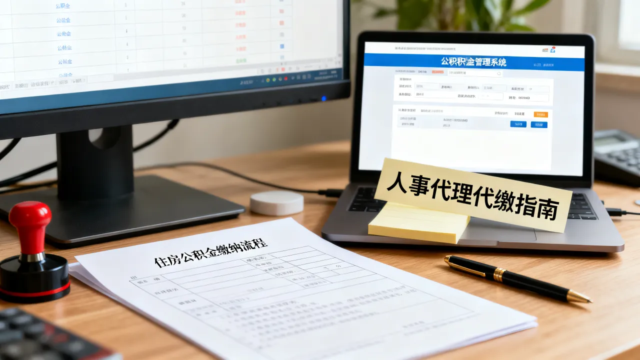 住房公积金怎么缴纳?人事代理公积金代缴怎么办理。