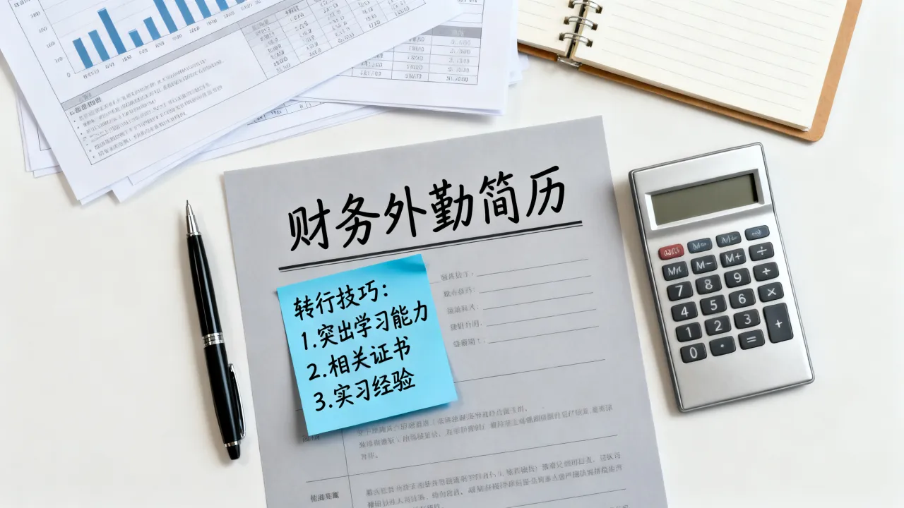 财务外勤怎么写简历,零基础转行求职有哪些技巧?