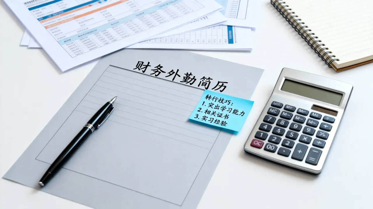 财务外勤怎么写简历,零基础转行求职有哪些技巧?-图2 财务外勤怎么写简历,零基础转行求职有哪些技巧?-图2