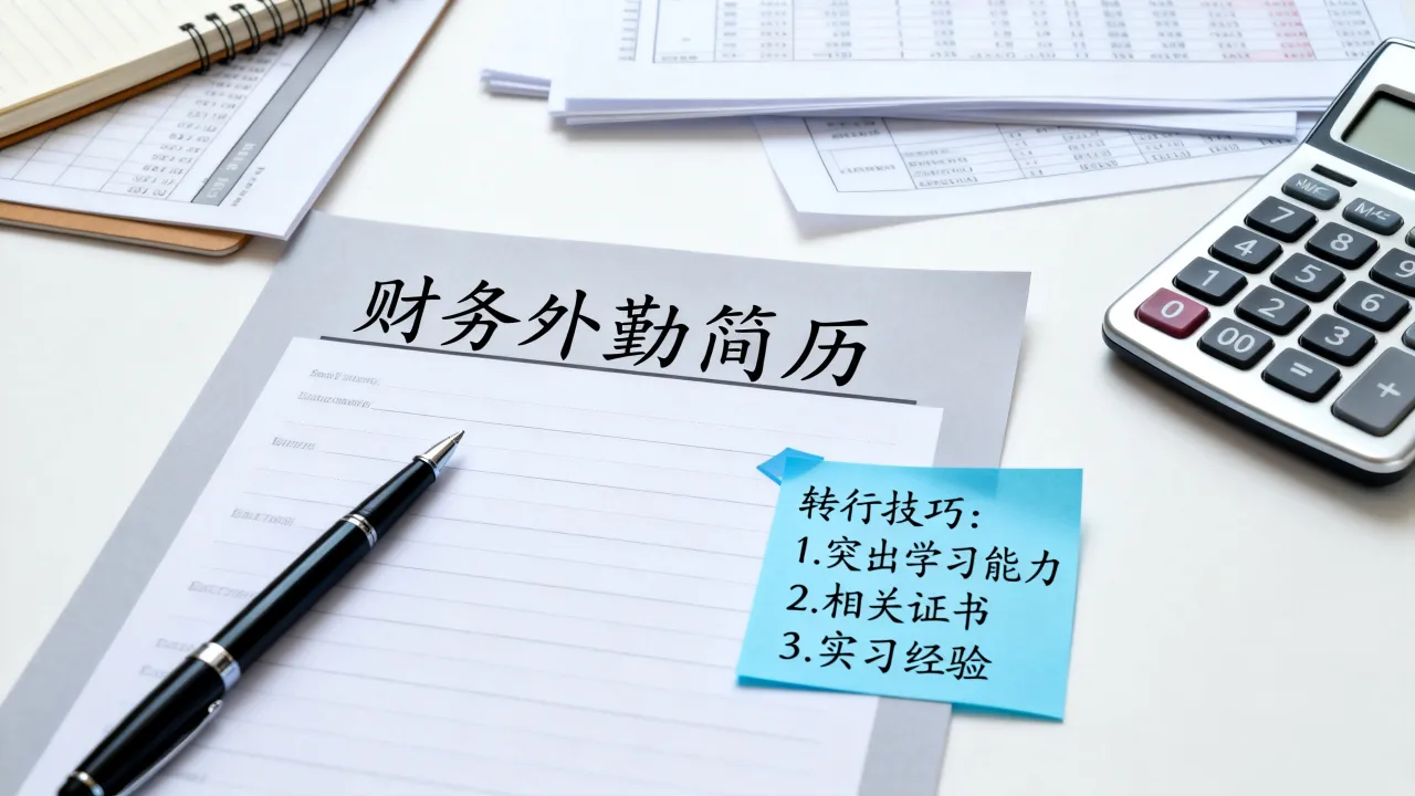 财务外勤怎么写简历,零基础转行求职有哪些技巧?-图3 财务外勤怎么写简历,零基础转行求职有哪些技巧?-图3