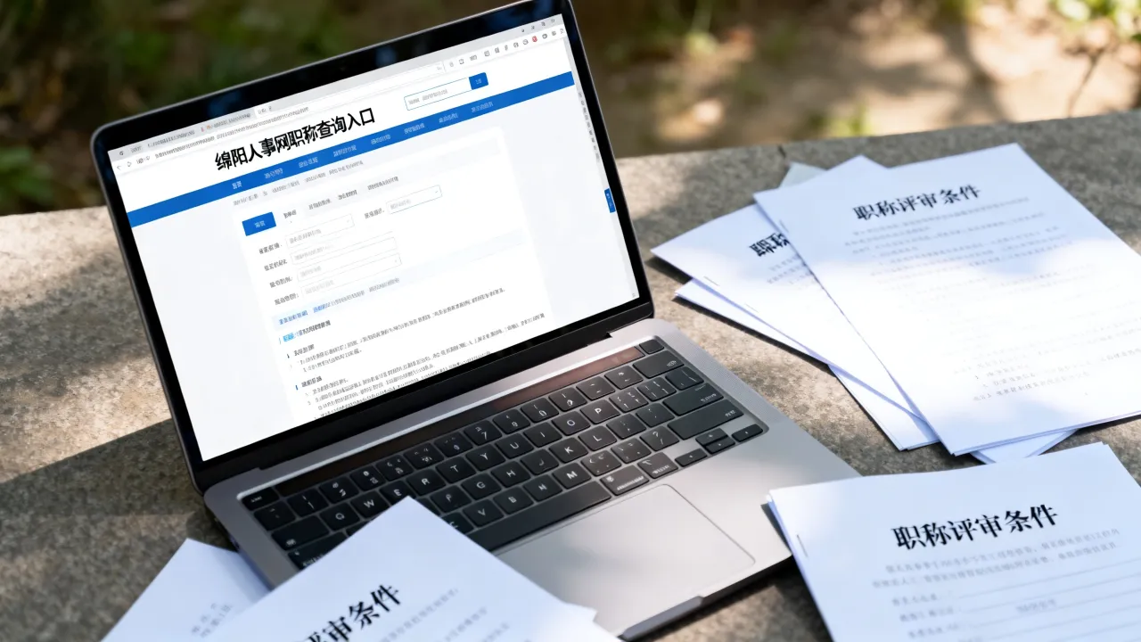 绵阳人事网职称怎么查询,职称评审条件有哪些