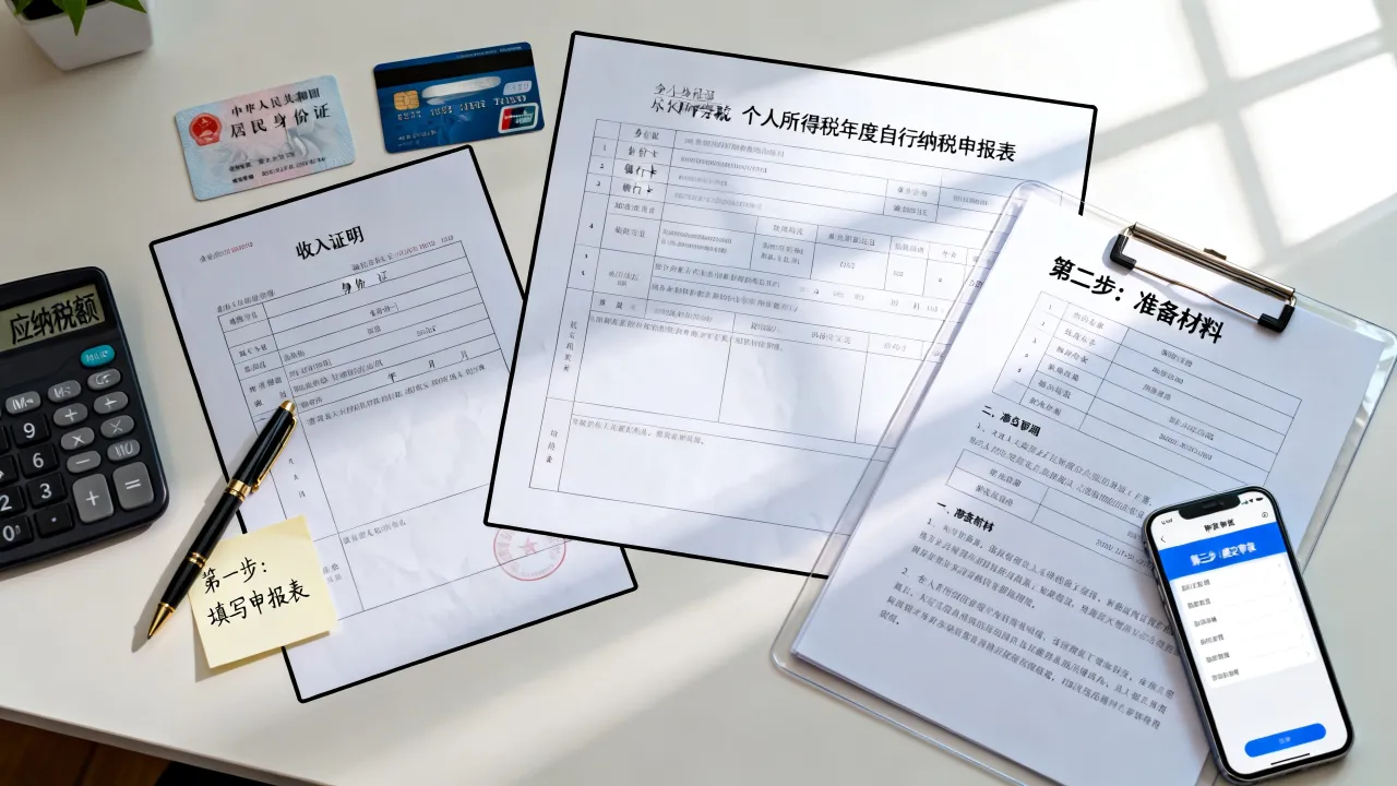12万个税如何申报？，12万个税申报需要哪些材料和流程