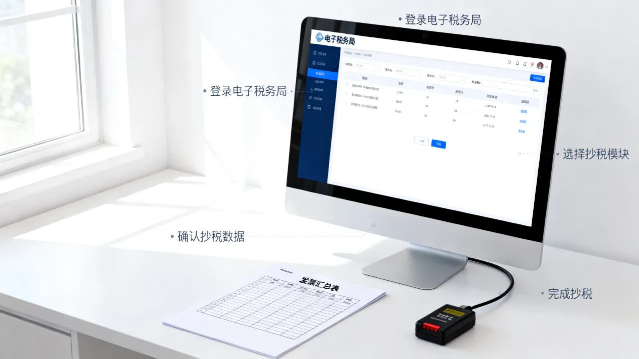 如何进行网上抄税，网上抄税详细操作流程是什么？-图2