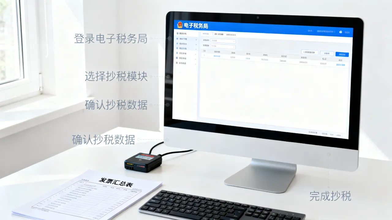 如何进行网上抄税，网上抄税详细操作流程是什么？-图3