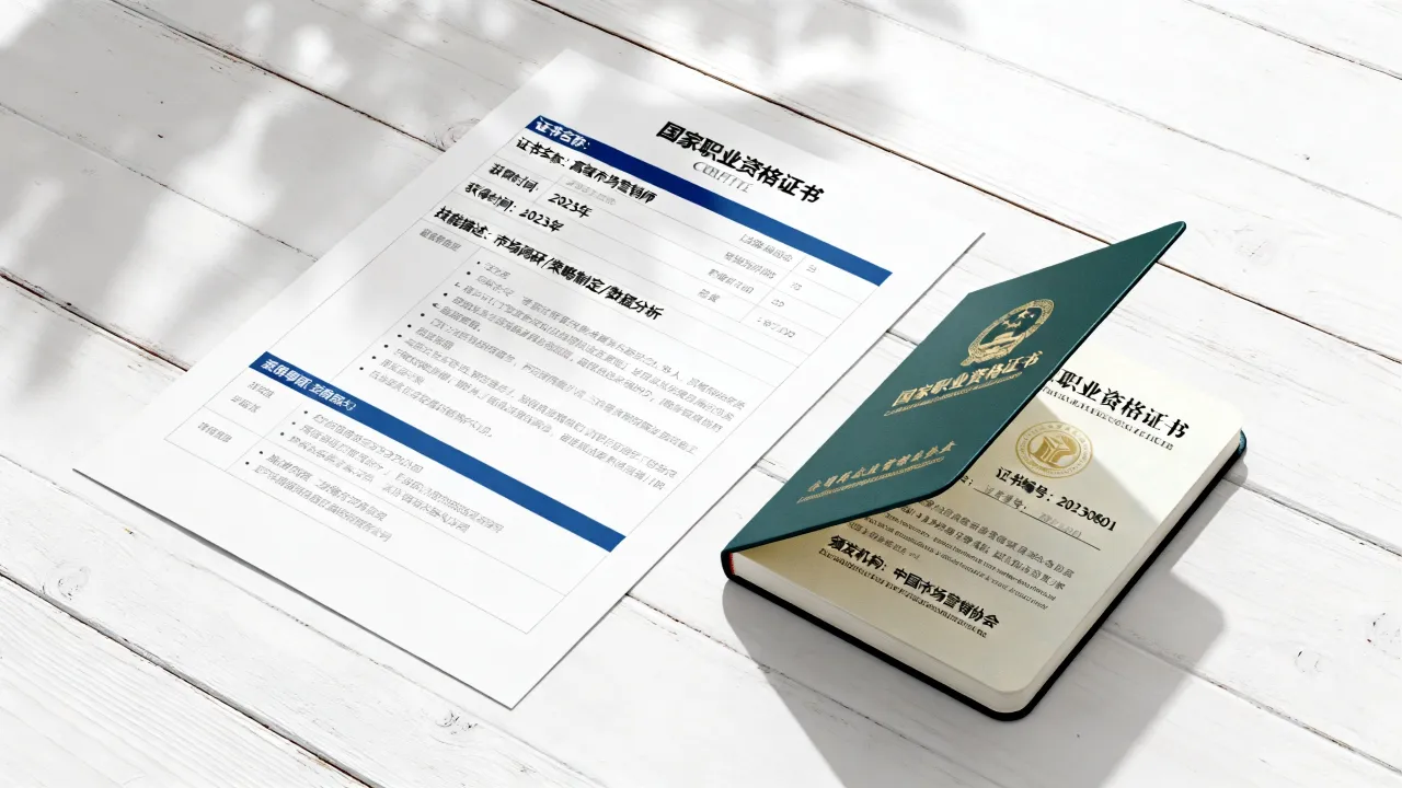 简历取得证书怎么写,简历证书描述技巧有哪些?-图1 简历取得证书怎么写,简历证书描述技巧有哪些?-图1