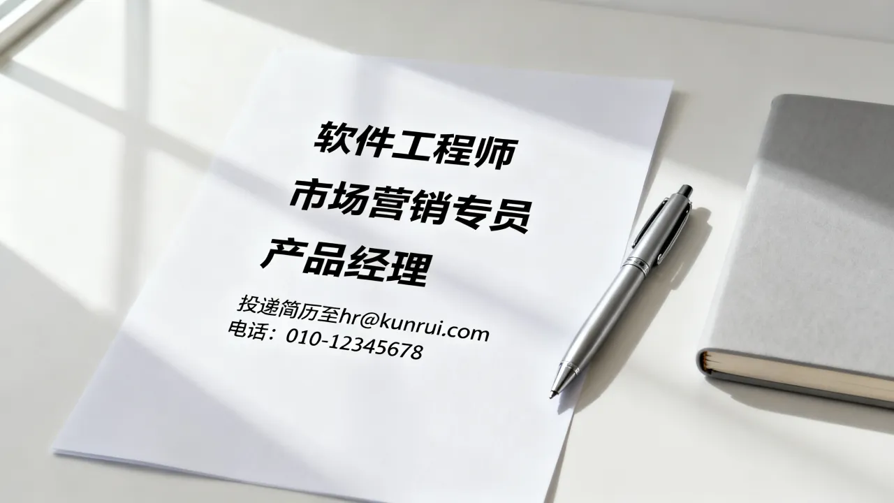 坤锐电子招聘信息有哪些岗位,怎么应聘?