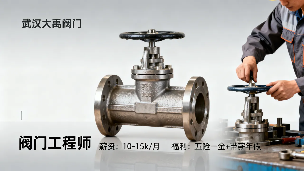 武汉大禹阀门招聘信息,大禹阀门待遇怎么样?