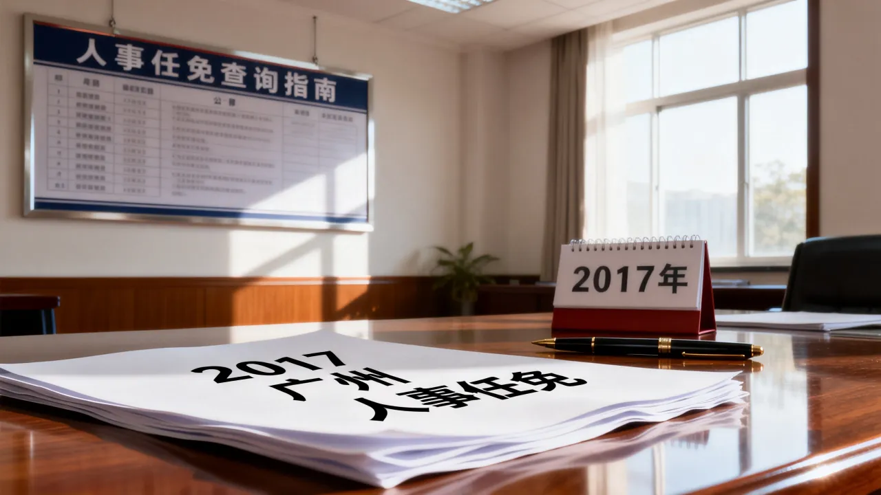 2017广州人事任免有哪些?,广州人事任免怎么查