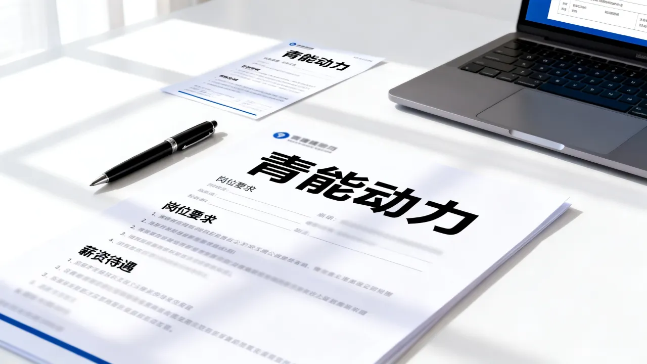 青能动力招聘信息靠谱吗,怎样判断是否可信?