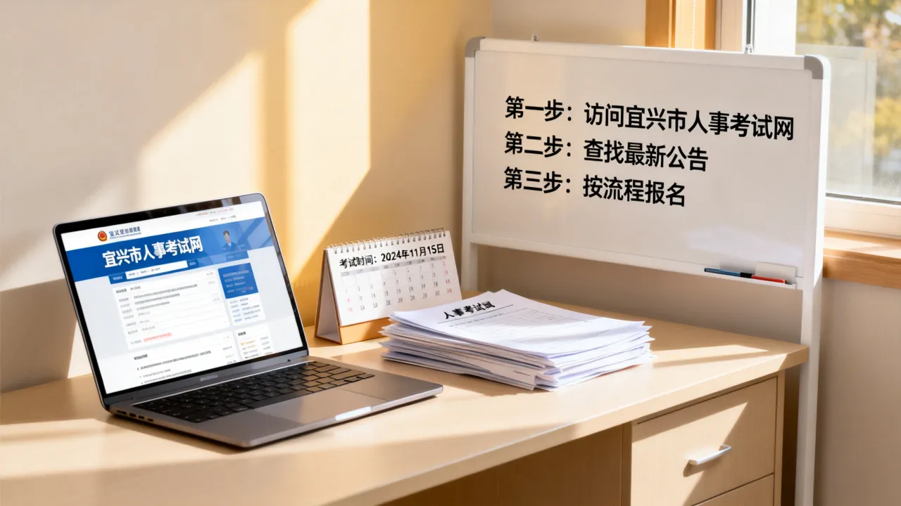 宜兴市人事考试时间安排是怎样的,如何查询考试公告和报名流程?