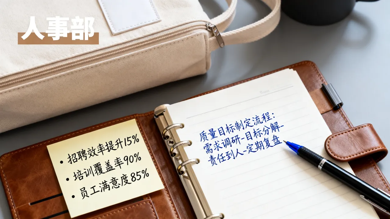 人事部质量目标包括哪些内容,人事部质量目标怎么写?-图2 人事部质量目标包括哪些内容,人事部质量目标怎么写?-图2