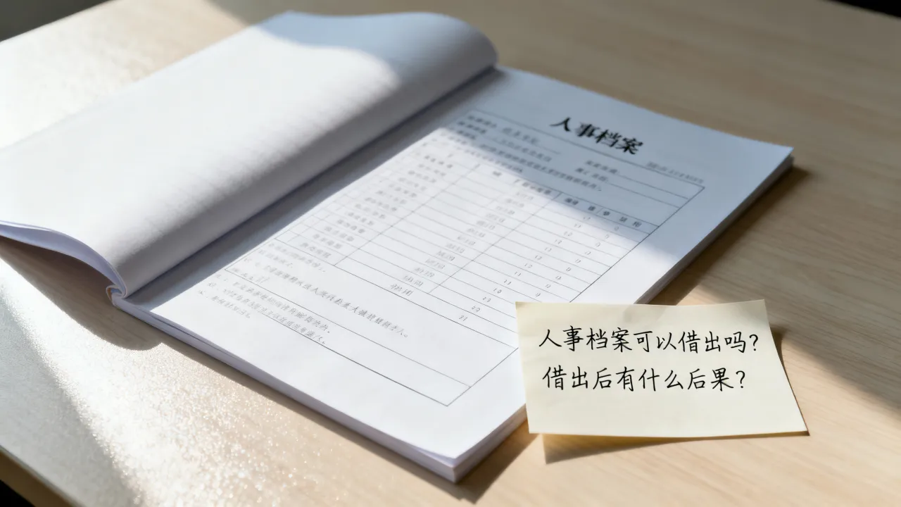人事档案可以借出吗?借出后有什么后果?-图3 人事档案可以借出吗?借出后有什么后果?-图3