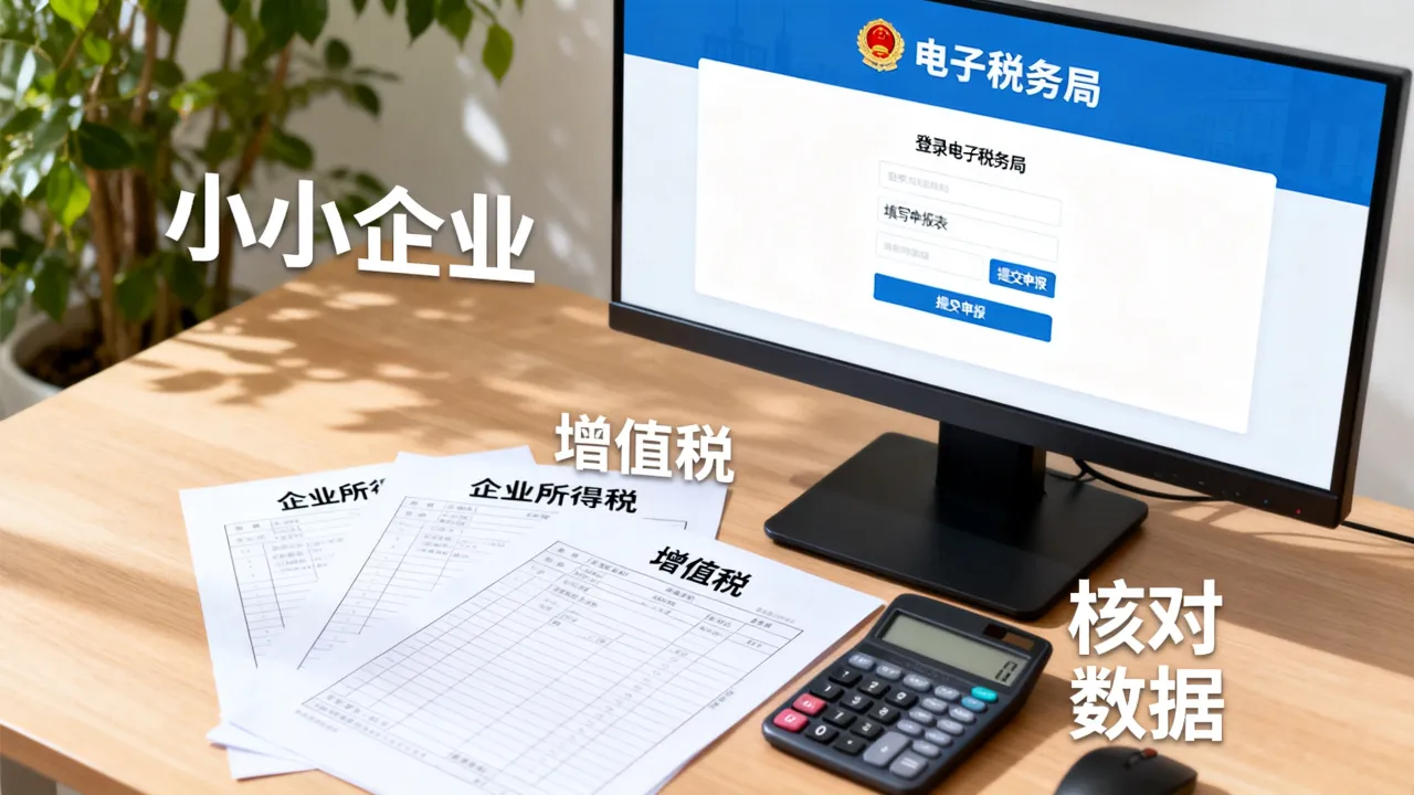 小微企业如何纳税申报,网上申报流程是什么?-图3 小微企业如何纳税申报,网上申报流程是什么?-图3