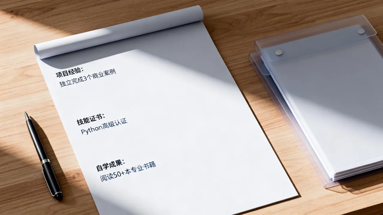 大学辍学怎么写简历?没有学历证明如何突出优势?-图2 大学辍学怎么写简历?没有学历证明如何突出优势?-图2